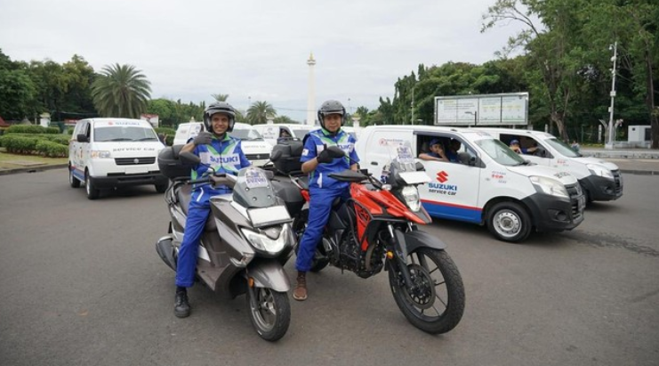 Jaga Konsumen Mudik, Suzuki Buka 70 Titik Bengkel Siaga