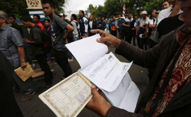 Sindikat Pemalsu BPKB dan STNK di Indonesia Dibongkar