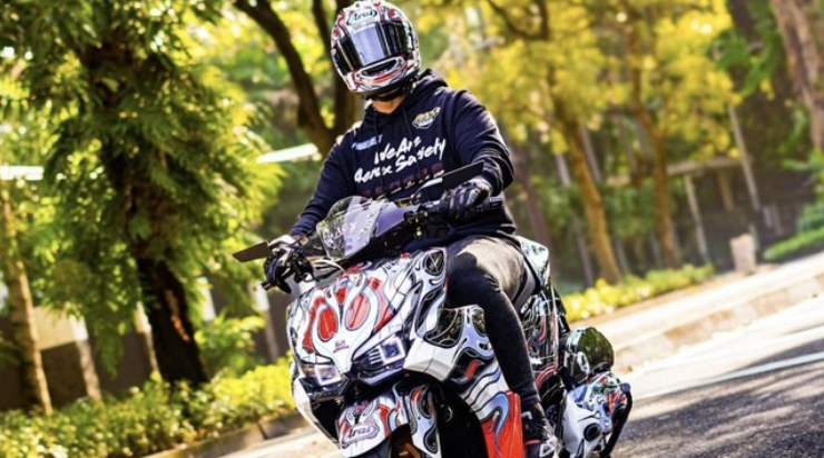 Modifikasi Yamaha Aerox Alpha, Bikin Pangling